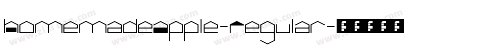 HomemadeApple-Regular字体转换