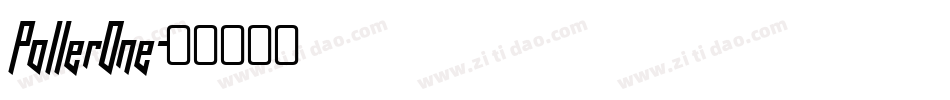 PollerOne字体转换