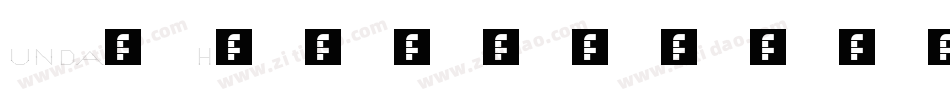 UNDA-Horizontal字体转换