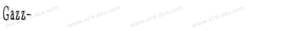 Gazz字体转换