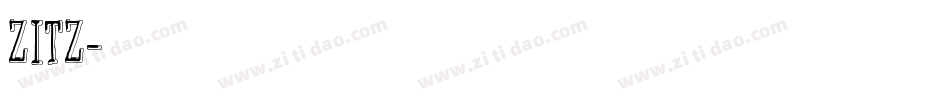 ZITZ字体转换