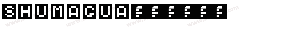 SHUMAGUA字体转换