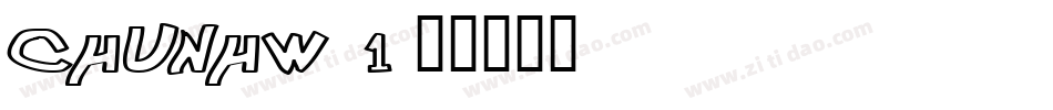 CHUNHW__1字体转换