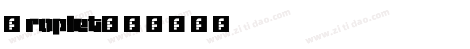 Droplet字体转换