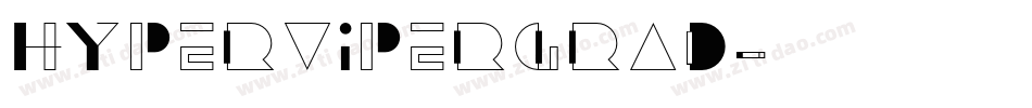 hypervipergrad字体转换