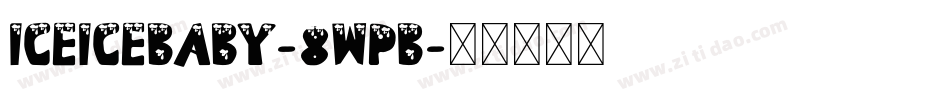 IceIceBaby-8wPB字体转换