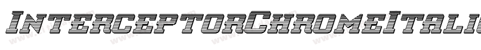InterceptorChromeItalic-5qpV字体转换