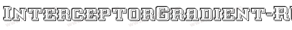 InterceptorGradient-RWO6字体转换