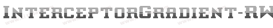 InterceptorGradient-RWO6字体转换