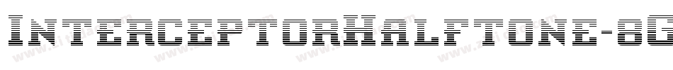 InterceptorHalftone-8GnJ字体转换