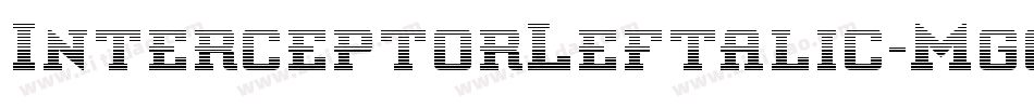 InterceptorLeftalic-Mg0n字体转换