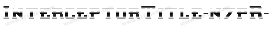 InterceptorTitle-n7pR字体转换