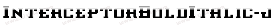 InterceptorBoldItalic-jKX0字体转换 InterceptorBoldItalic-jKX0字体转换