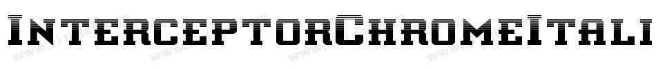 InterceptorChromeItalic-5qpV字体转换
