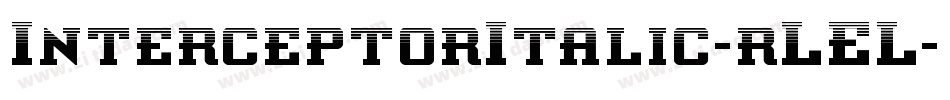 InterceptorItalic-rLEL字体转换