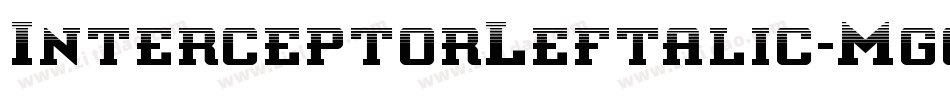 InterceptorLeftalic-Mg0n字体转换
