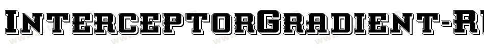 InterceptorGradient-RWO6字体转换