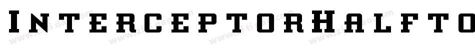 InterceptorHalftone-8GnJ字体转换