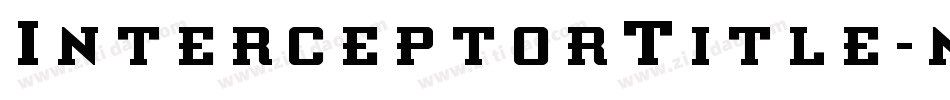 InterceptorTitle-n7pR字体转换