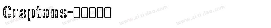 Craptons字体转换