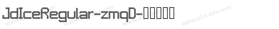 JdIceRegular-zmqD字体转换