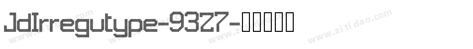 JdIrregutype-93Z7字体转换
