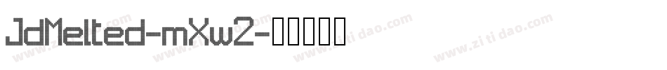 JdMelted-mXw2字体转换