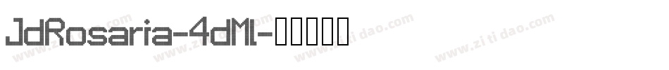 JdRosaria-4dMl字体转换