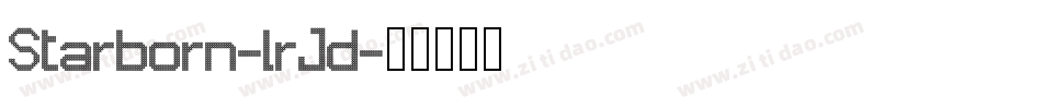 Starborn-lrJd字体转换