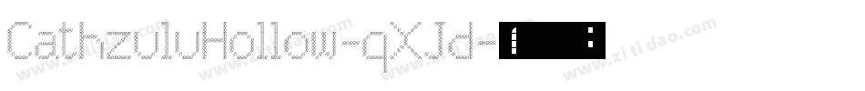 CathzuluHollow-qXJd字体转换