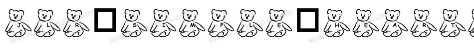 JLR-Simple-Hearts字体转换