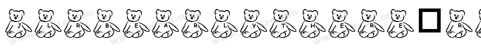 JlrBearlyThere-rxq8字体转换