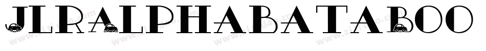 JlrAlphabataBoo-3aqL字体转换
