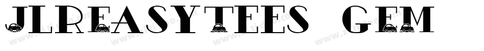 JlrEasyTees-gEM5字体转换