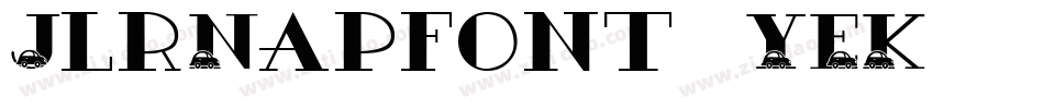JlrNapfont-YEK4字体转换