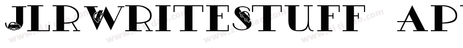 JlrWriteStuff-apwR字体转换