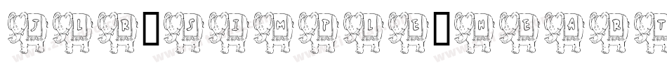 JLR-Simple-Hearts字体转换