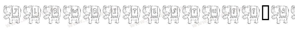 JlrWriteStuff-apwR字体转换