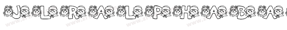 JlrAlphabataBoo-3aqL字体转换