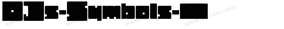 DJs-Symbols字体转换