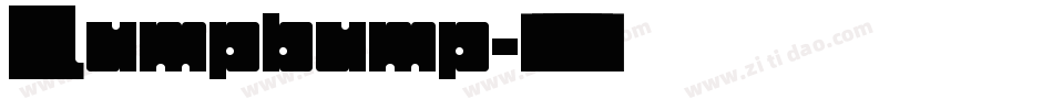 Lumpbump字体转换