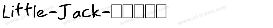 Little-Jack字体转换