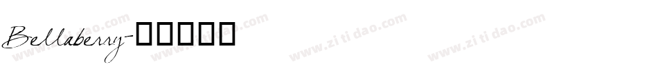 Bellaberry字体转换