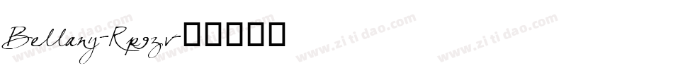 Bellany-Rp9zv字体转换