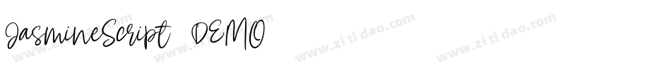 JasmineScript-DEMO字体转换
