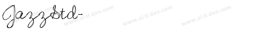 JazzStd字体转换