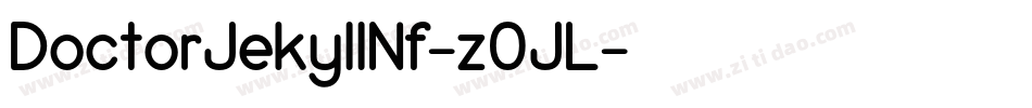 DoctorJekyllNf-z0JL字体转换