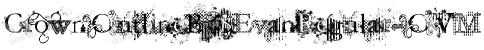CrownOutlineBySEvanRegular-OVM3p字体转换