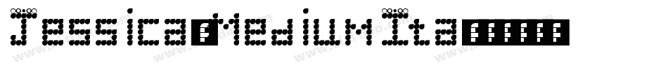 Jessica-MediumIta字体转换