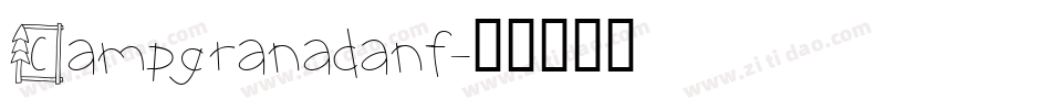 Campgranadanf字体转换